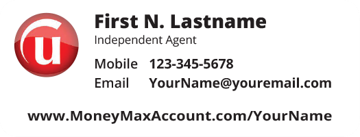 United Financial Freedom contact label